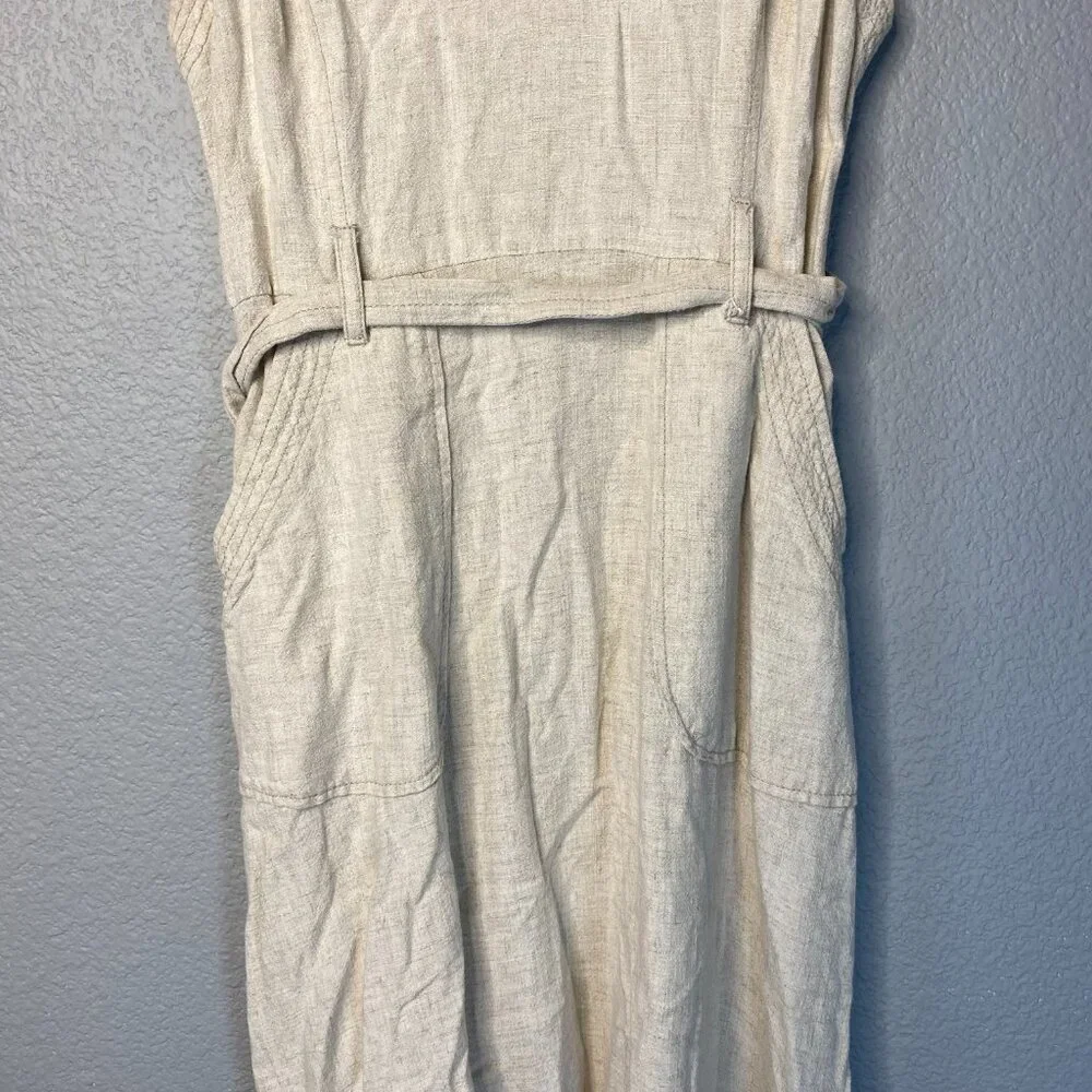 Lush Linen Blend Dress - Picture 2 of 6